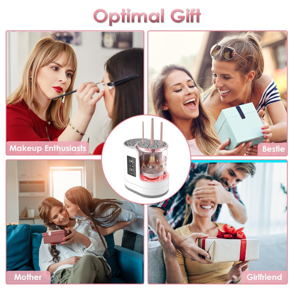 4-in-1 Electric Makeup Brush Cleaner