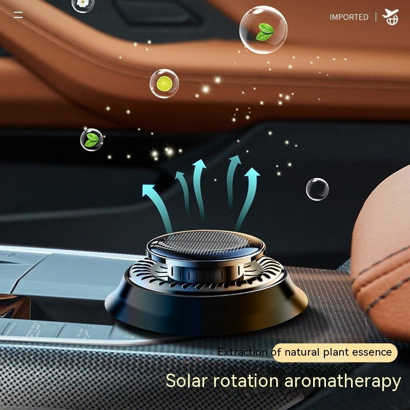 Electromagnetic Solar Vehicle Aromatherapy De-icer