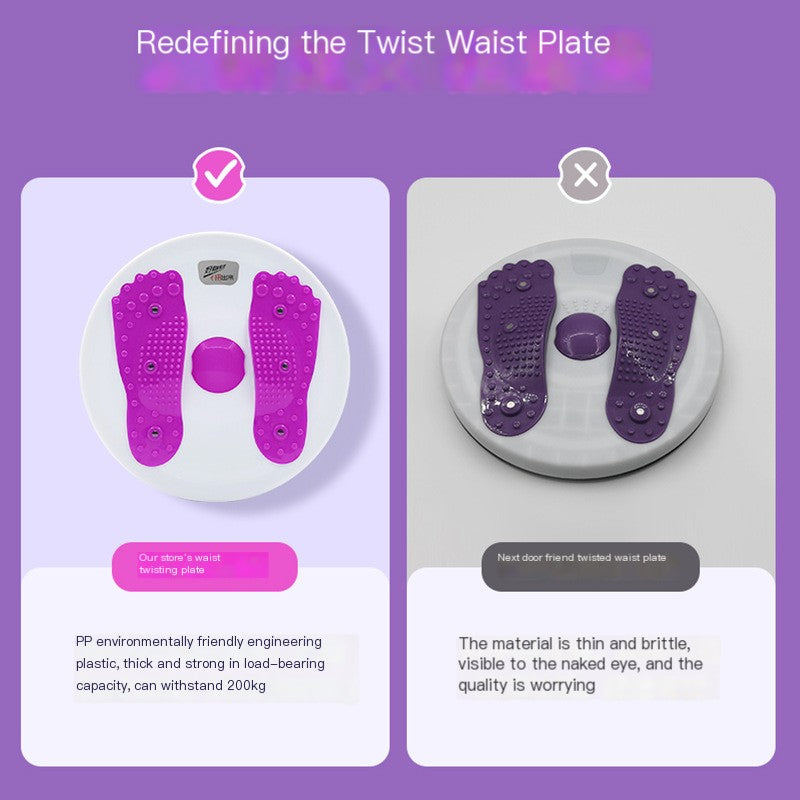 Magnetic Waist Twisting Fitness Machine for Home Use