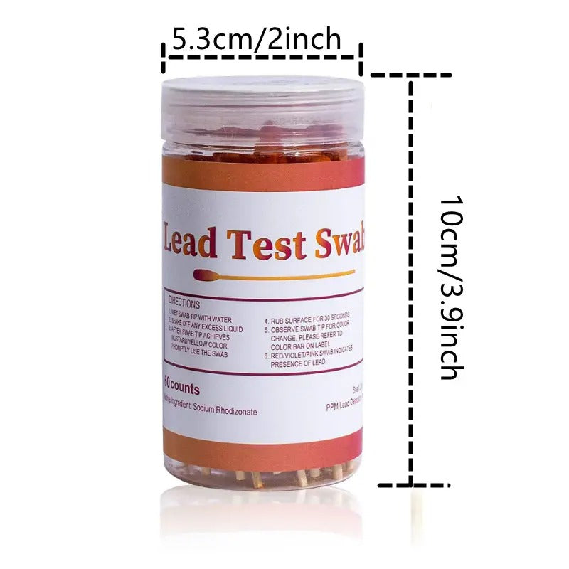 30/60 Count Lead Test Kit for Accurate Results in 30s