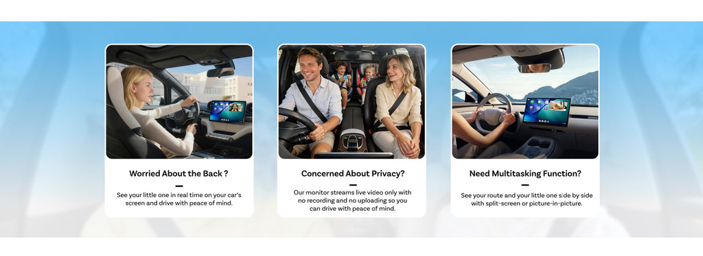 Wireless CarPlay Baby Monitor Camera
