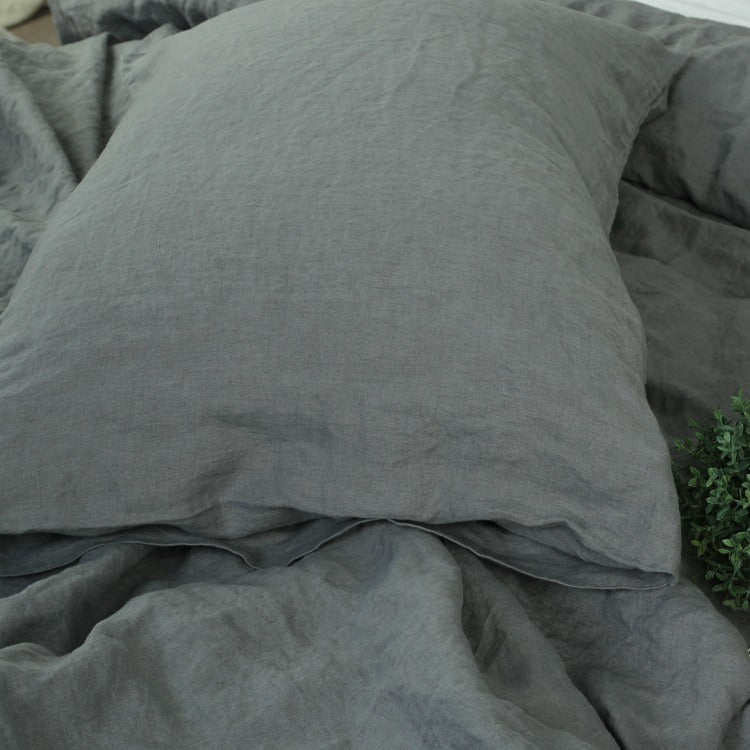 Pure Linen Fashion Pillowcase 48x74cm