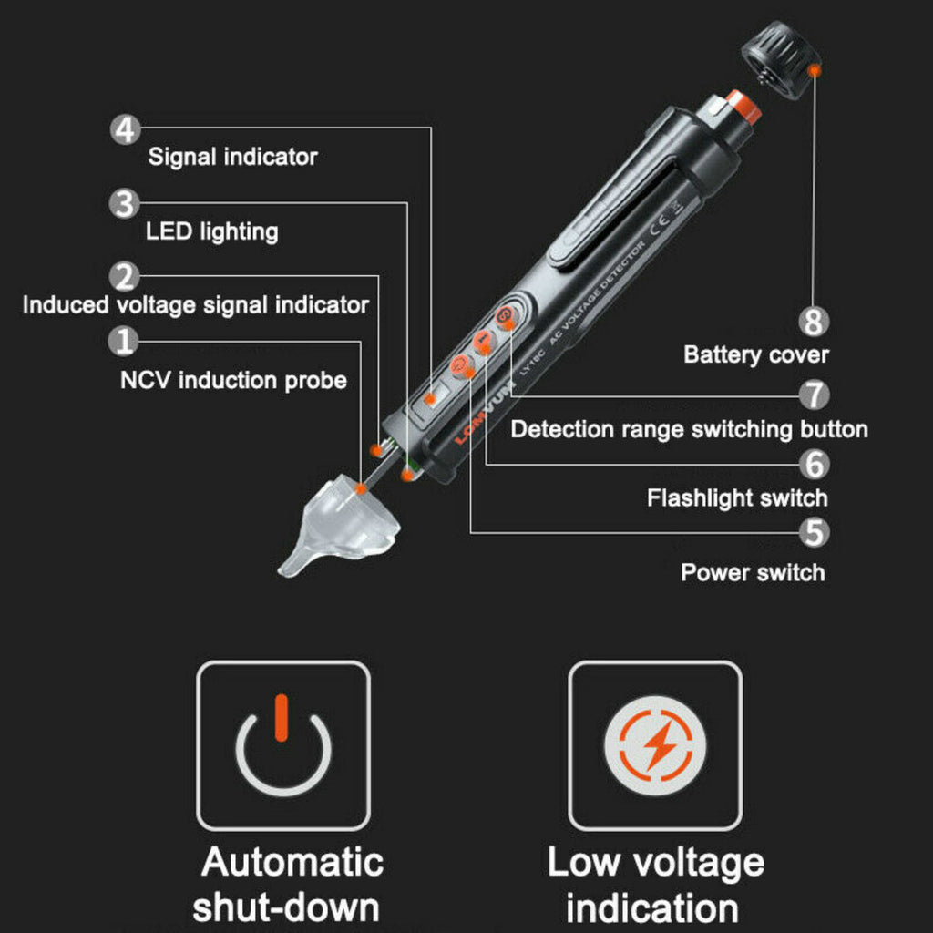 Dragon Rhythm Smart Multifunctional Voltage Tester Pen