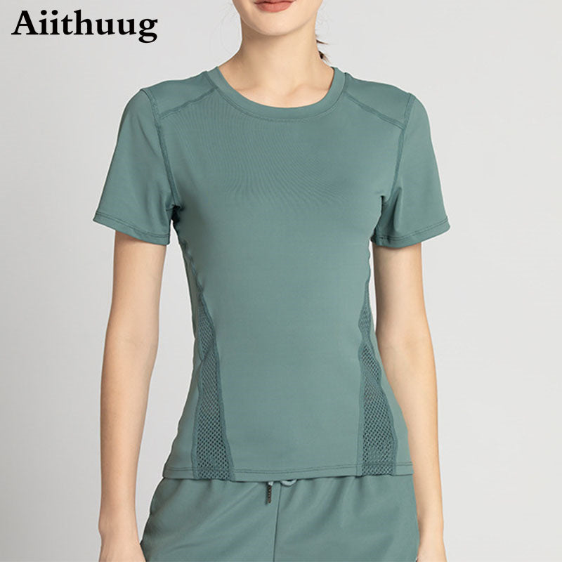 Quick-Drying Non-Marking Nude Mesh Clothing