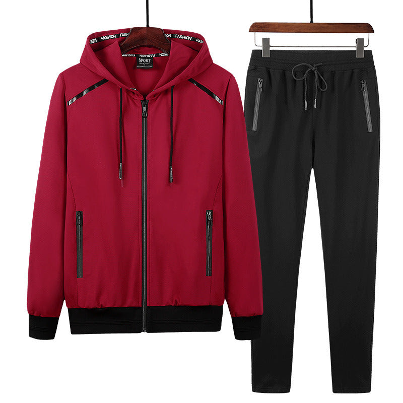 Men's Extra-Large Fashion Sports Suit