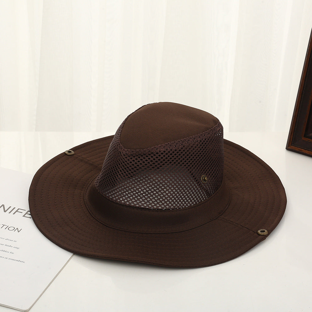 Big Brim Breathable Sun Hat for Camping and Fishing