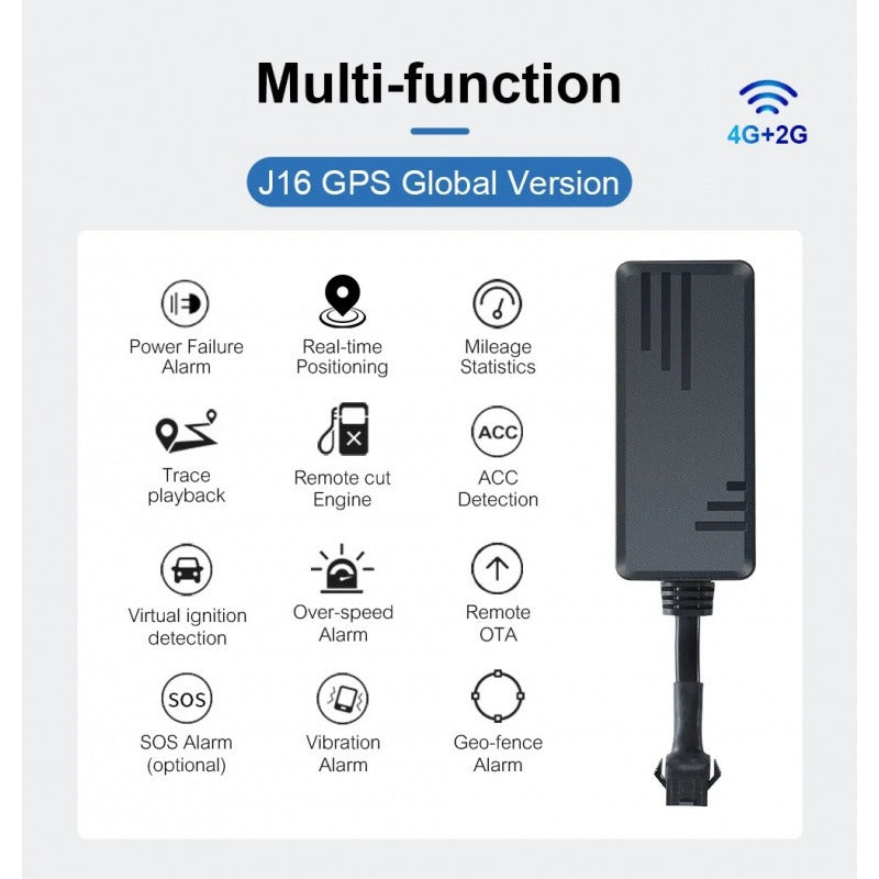 Remote Engine-cut-off GPS Tracker