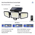 Split Solar-Powered Smart Light with Human Sensor