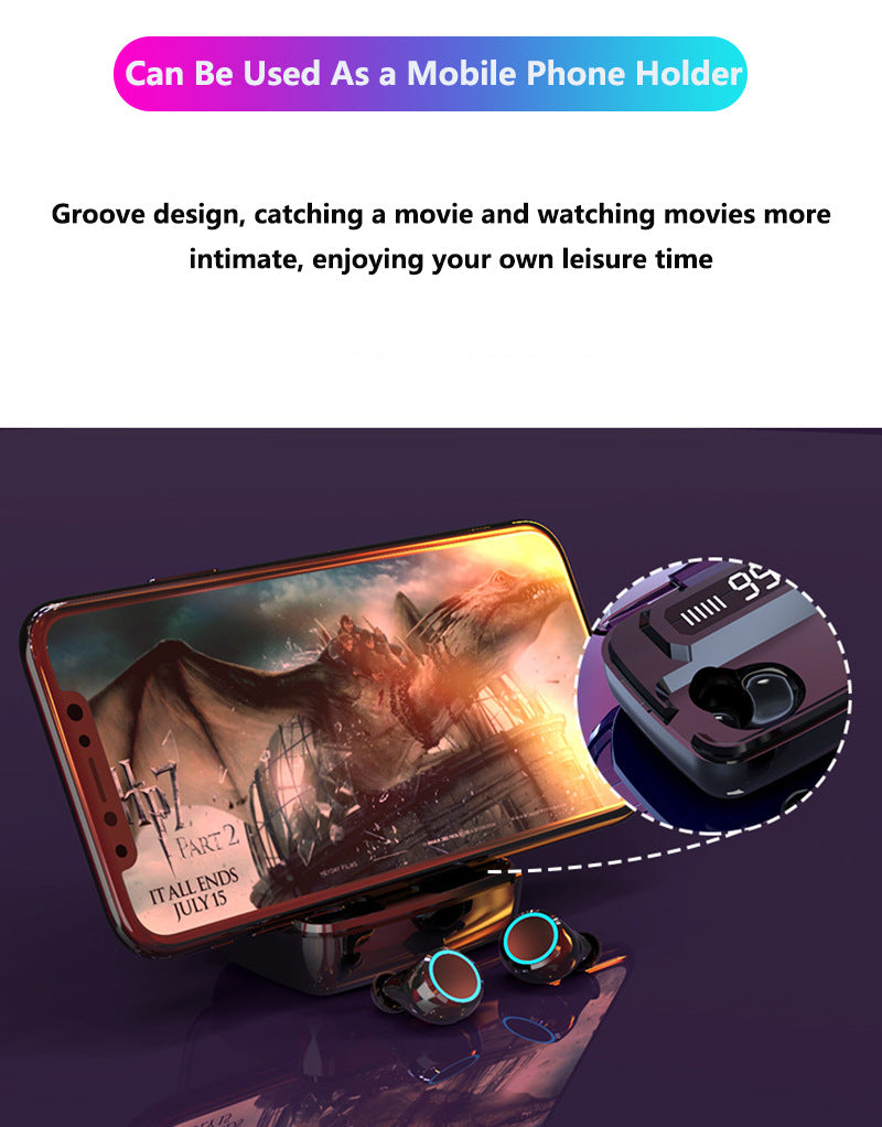 M11 TWS Bluetooth Earbuds with LED Display and Touch