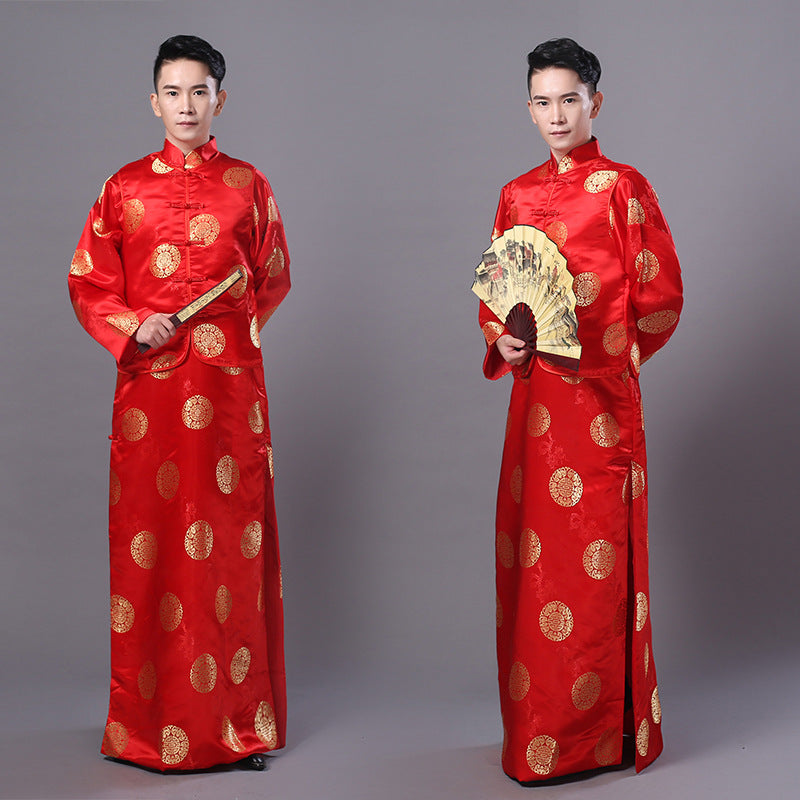 Men's Traditional Chinese Costume for Performances