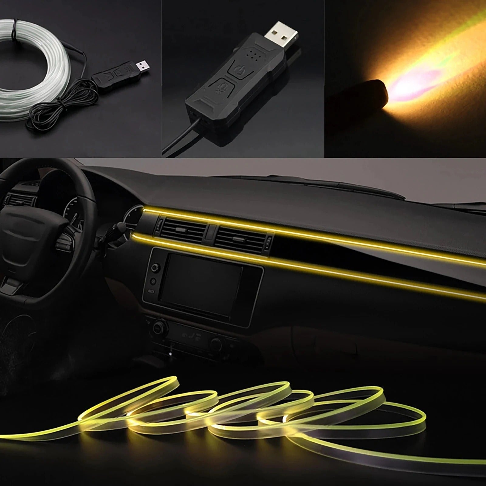 Car Music Ambience Light
