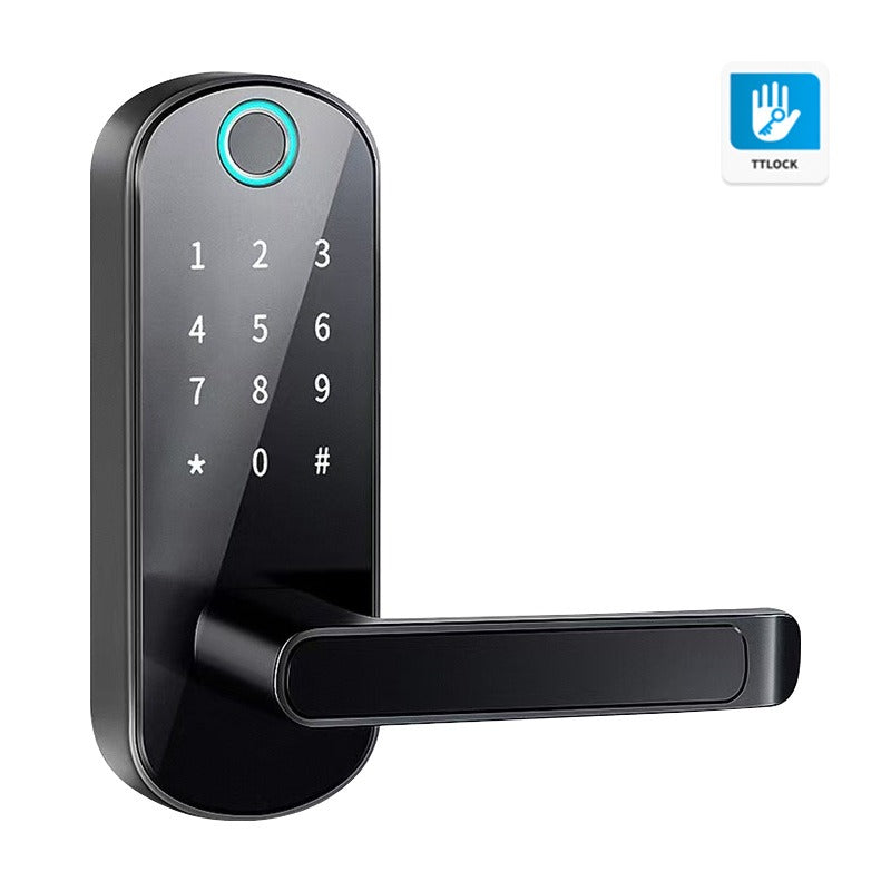 Fingerprint Indoor Wooden Door Lock