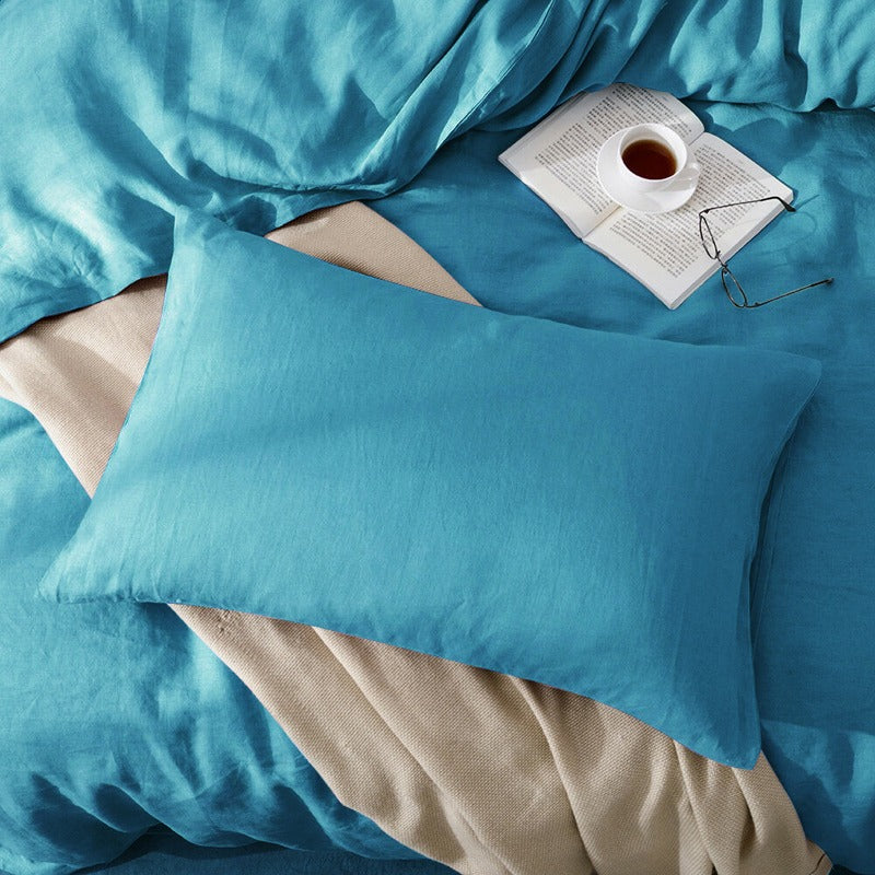 Pure Linen Fashion Pillowcase 48x74cm