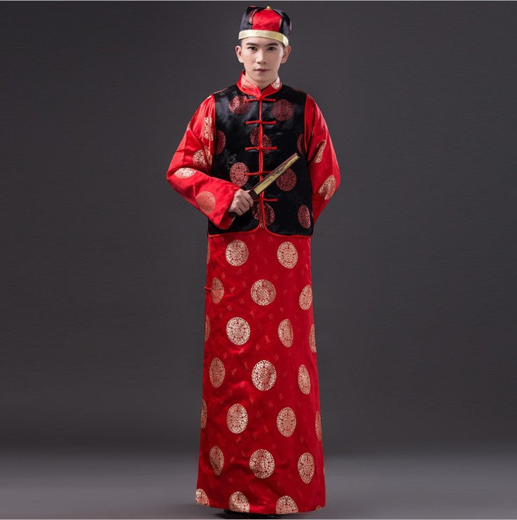 Men's Traditional Chinese Costume for Performances