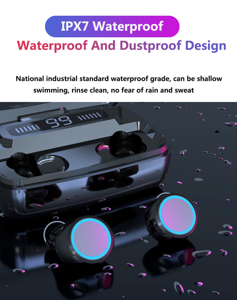 M11 TWS Bluetooth Earbuds with LED Display and Touch