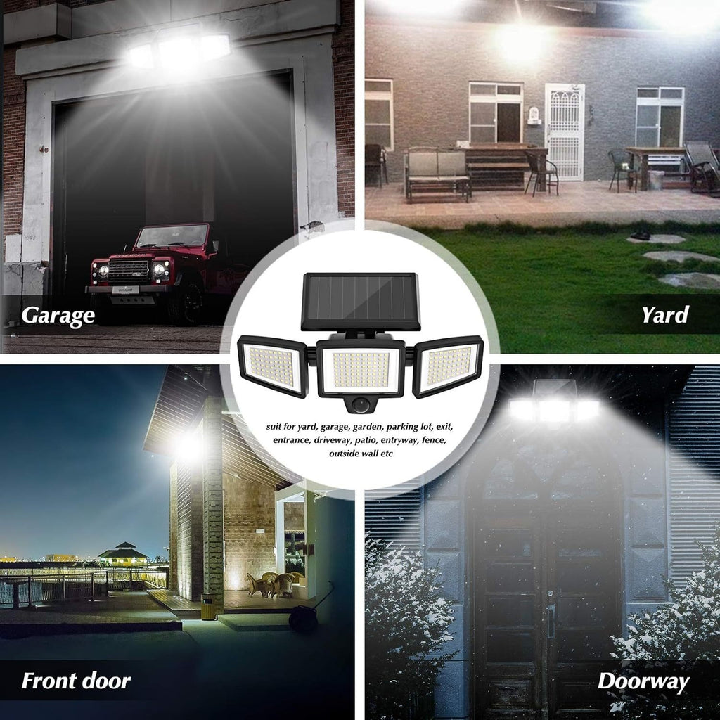 Split Solar-Powered Smart Light with Human Sensor