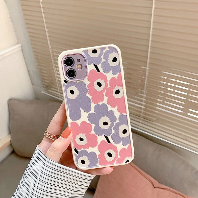 Yellow Flower Anti-Drop Phone Case - All-Inclusive Design