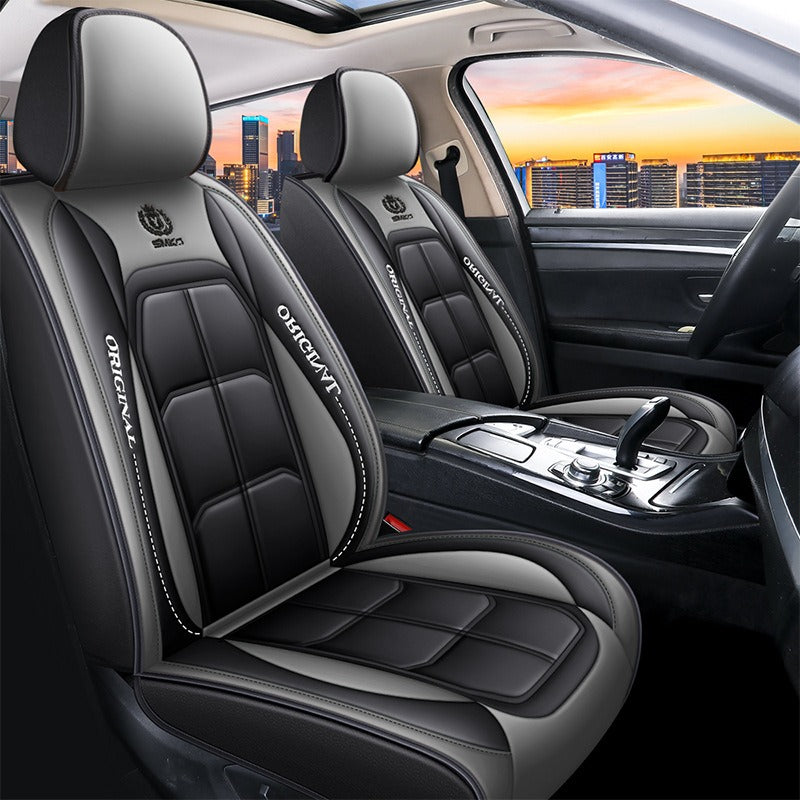 Full Leather All-Inclusive Car Seat Cover - Single Seat
