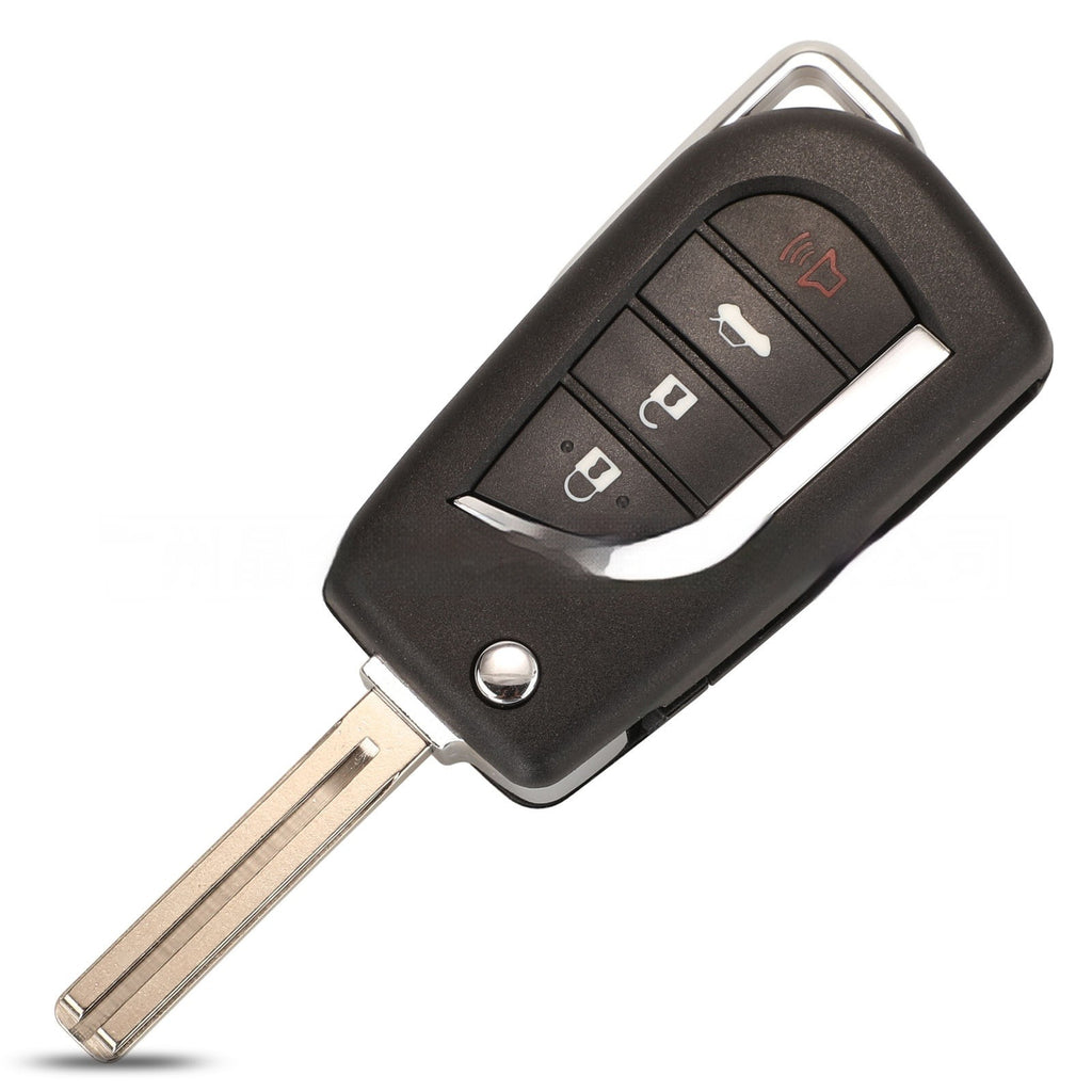Folding Key Shell for Toyota 4 Keys