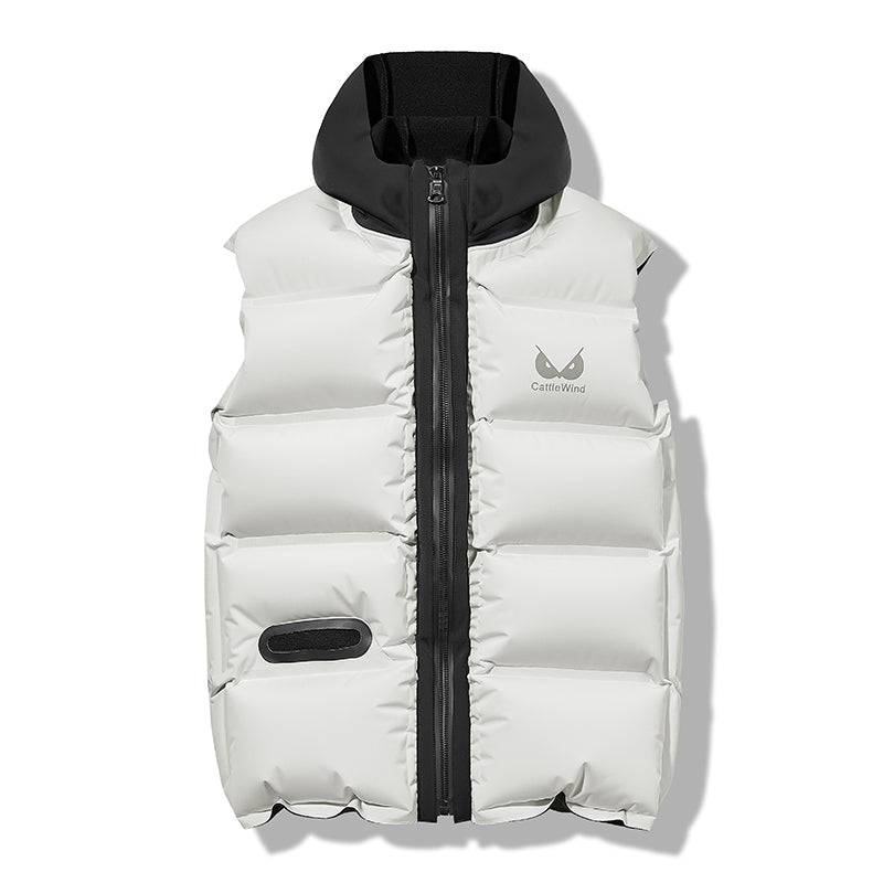 Men's Casual Warm Polyester Fiber Fashion Vest