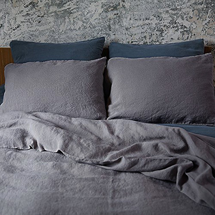 Pure Linen Fashion Pillowcase 48x74cm