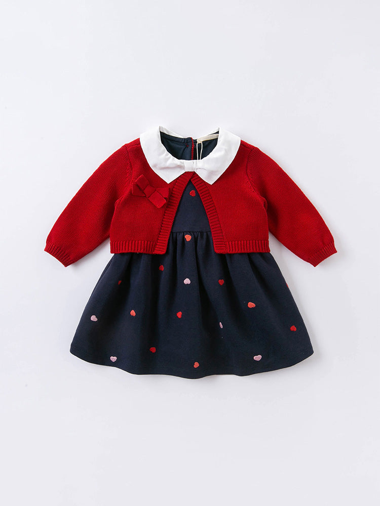 Children's Western Style Skirt for Autumn Wear