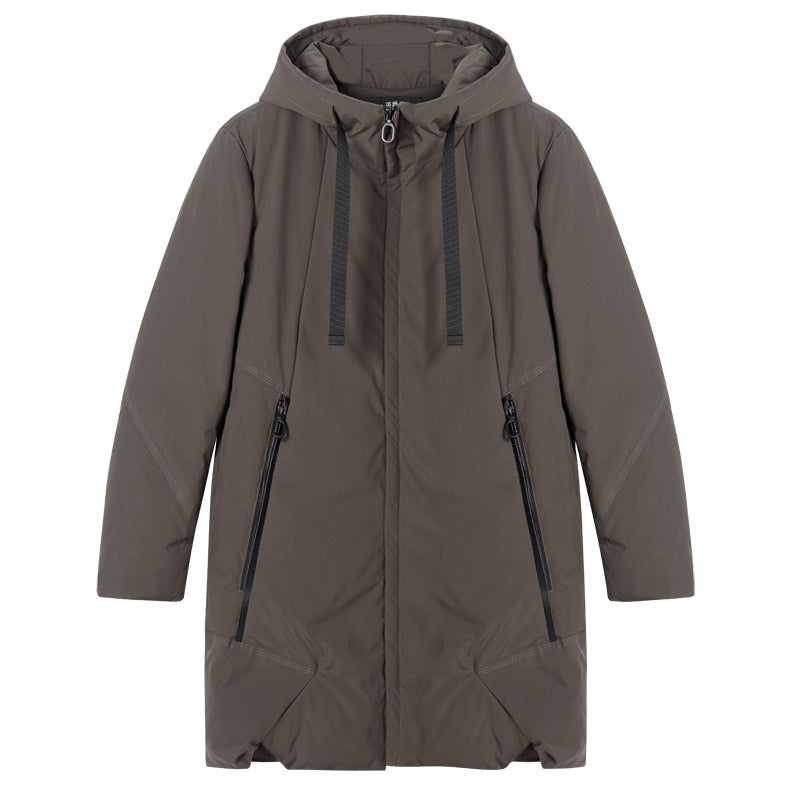 Men's Fashion Long Cotton Jacket - Winter New Arrival