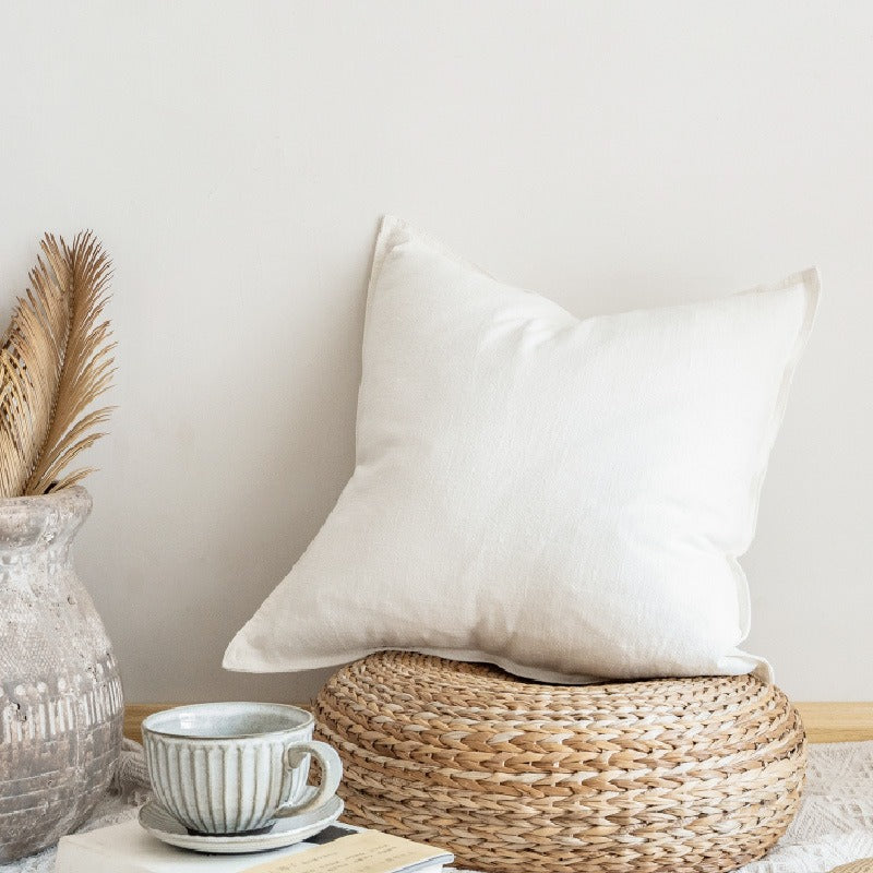 Plain Linen Cushion Pillow