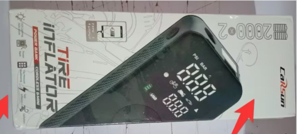 Wireless Tire Inflation Pump