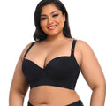 Seamless Sports Bra with Shaping Back Design (Plus Size)