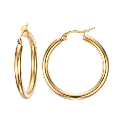 Ethnic Style Round Earrings (Large Size)
