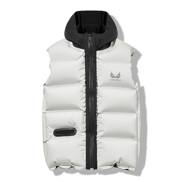 Men's Casual Warm Polyester Fiber Fashion Vest