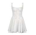 Dark Style Jacquard Sling Dress for Women