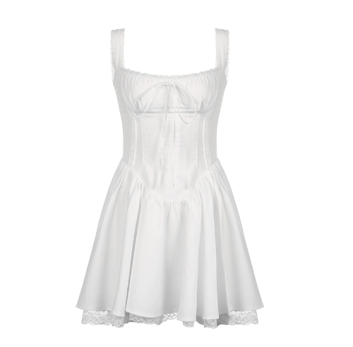 Dark Style Jacquard Sling Dress for Women