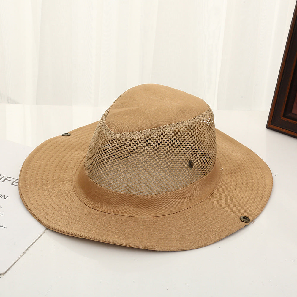 Big Brim Breathable Sun Hat for Camping and Fishing