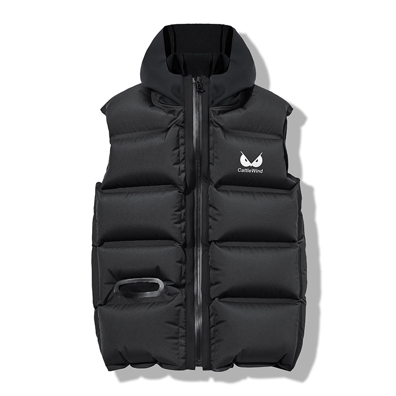 Men's Casual Warm Polyester Fiber Fashion Vest