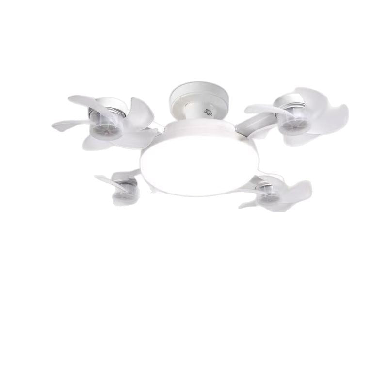 E27 Screw Living Room Strong Wind Fan Lamp