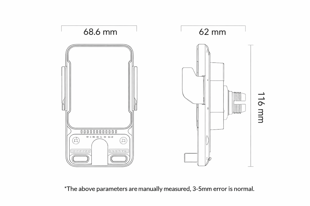 Wireless Charging Car Phone Mount