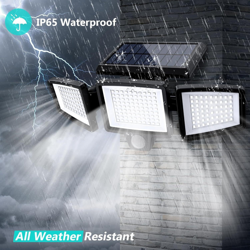 Split Solar-Powered Smart Light with Human Sensor