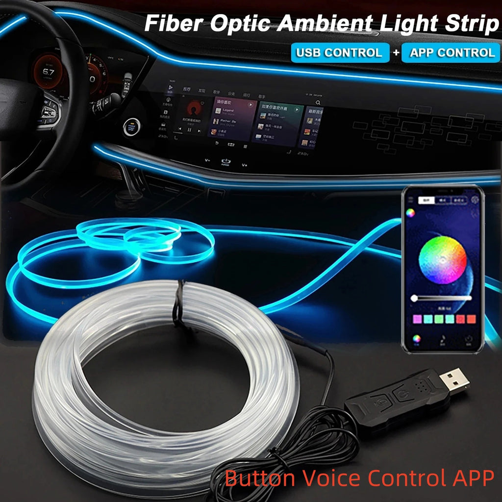 Car Music Ambience Light