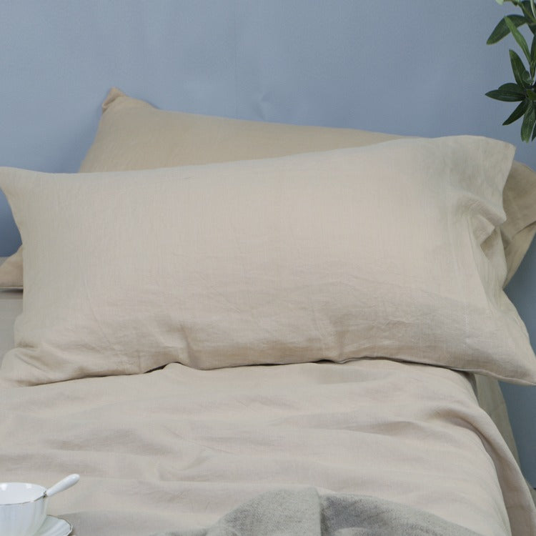 Pure Linen Fashion Pillowcase 48x74cm