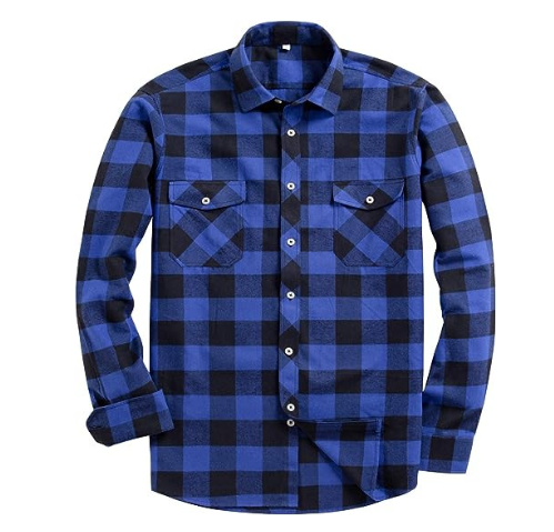Chess Pattern Hooded Shirt (One Piece)