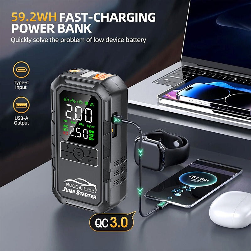 Battery Emergency Lighting for Cars