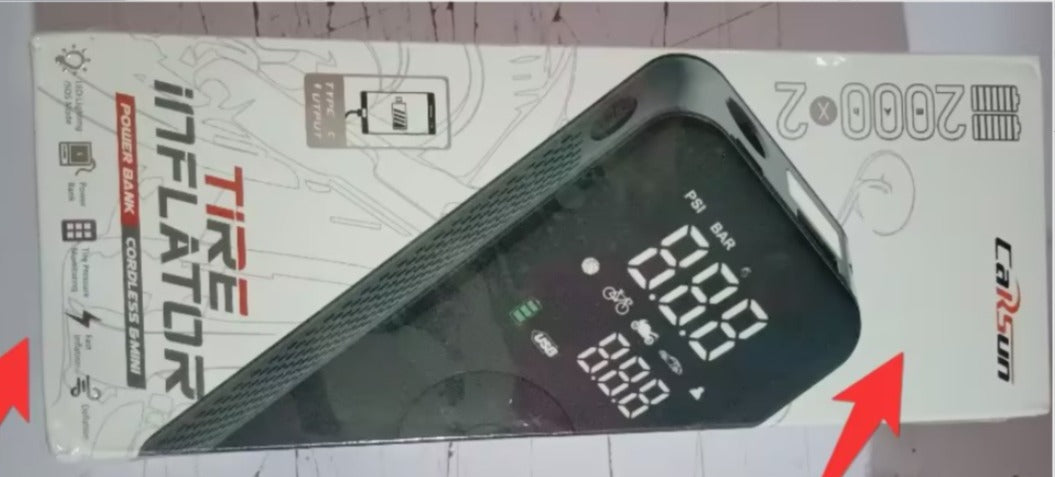 Wireless Tire Inflation Pump