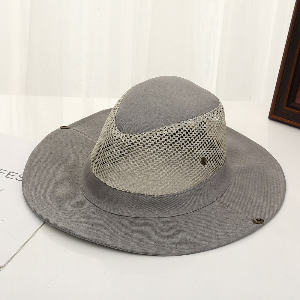 Big Brim Breathable Sun Hat for Camping and Fishing