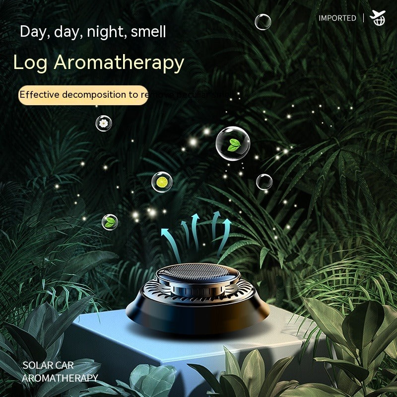 Electromagnetic Solar Vehicle Aromatherapy De-icer