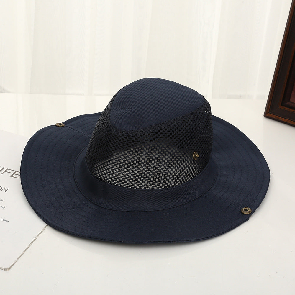 Big Brim Breathable Sun Hat for Camping and Fishing