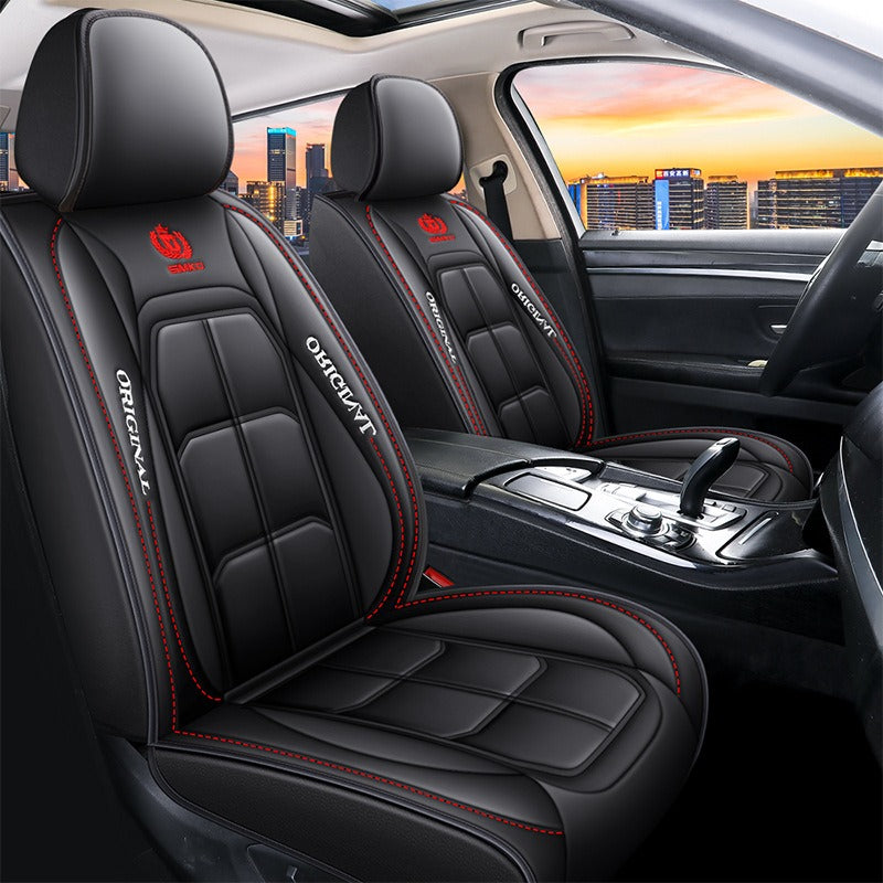 Full Leather All-Inclusive Car Seat Cover - Single Seat