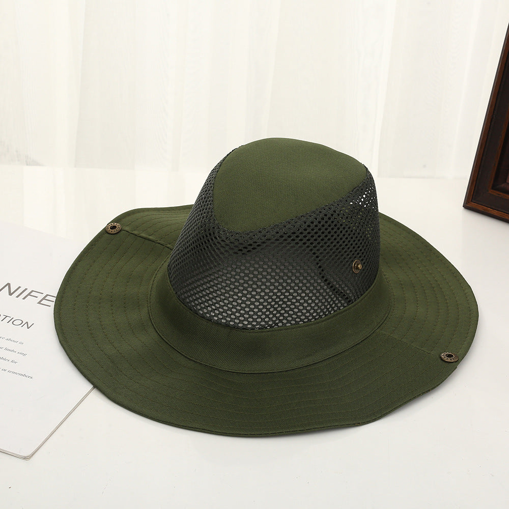 Big Brim Breathable Sun Hat for Camping and Fishing